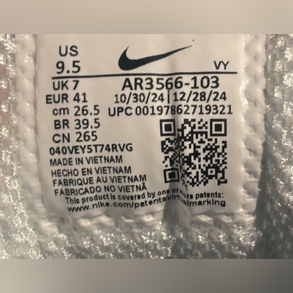 Nike 🔥 Shox TL Triple Sail White AR3566 103 Running Shoes Women’s Size 6 7 9.5 - Picture 15 of 16